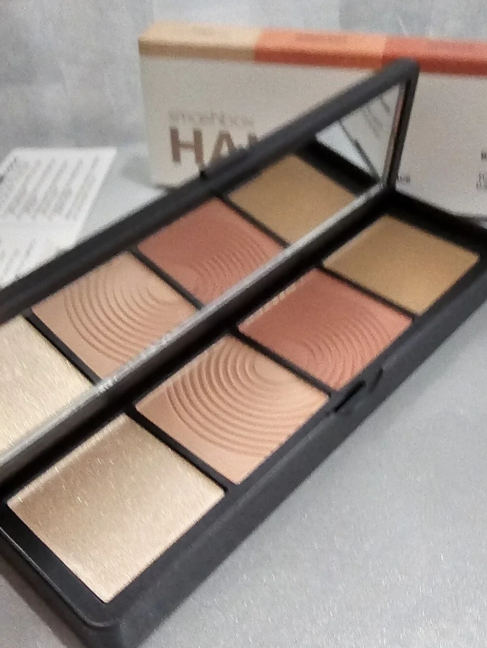Smashbox Halo Sculpt Glow Palette Contour Blush Highlighter - Back To Cali